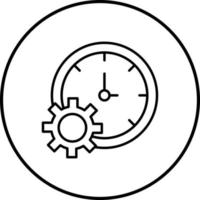 Time Setting Vector Icon
