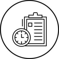 Time Management Vector Icon