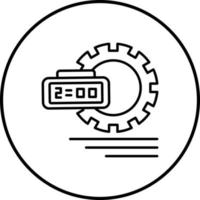 Time Management Vector Icon