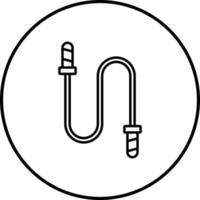 Jumping Rope Vector Icon