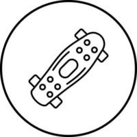 Skateboard Vector Icon