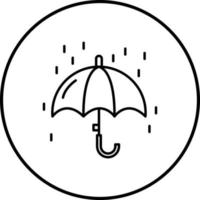 Raining Vector Icon