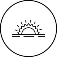 Sunshine Vector Icon