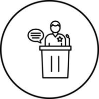 Debate Vector Icon