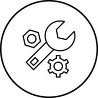 Wrench Vector Icon