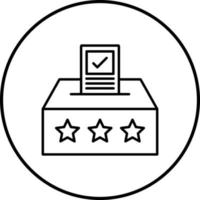 Ballot Vector Icon