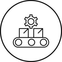 Conveyor Belt Vector Icon