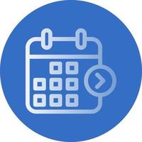 Next Week Vector Icon Design