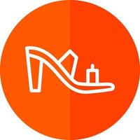 High Heels Vector Icon Design