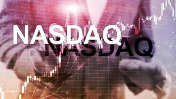 NASDAQ. National Association of Securities Dealers Automated Quotation. photo