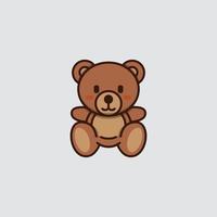 Cute Teddy Bear Vector Design