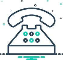mix icon for typical vector