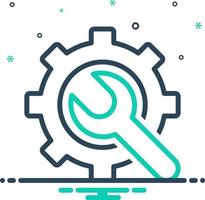 mix icon for preference vector
