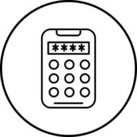 Pin Code Vector Icon