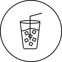 Cold Drink Vector Icon