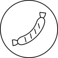 Sausage Vector Icon