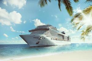 Tropical cruise voyage photo