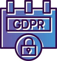 Gdpr Plugin Vector Icon Design