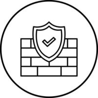 FireWall Vector Icon