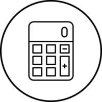 icono de vector de calculadora