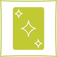 Unique Card Vector Icon