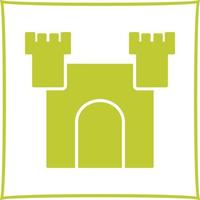 Unique Castle Vector Icon
