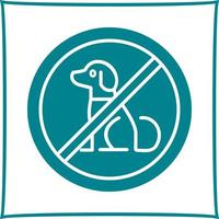 No Pets Vector Icon