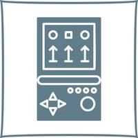 Unique Brick Game Vector Icon