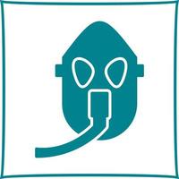 Unique Oxygen Mask Vector Icon