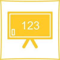 Unique Classroom Board Vector Icon
