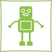 Unique Robot Vector Icon