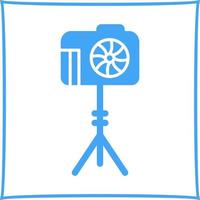 Unique Camera Stand Vector Icon