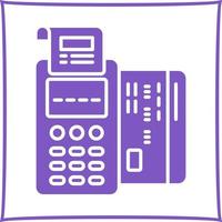 Pos Terminal Vector Icon