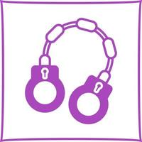 Handcuff Vector Icon