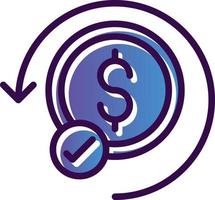 Cashback Guarantee Vector Icon Design