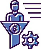 Conversion Rate Vector Icon Design