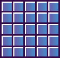 Grid Vector Icon Design
