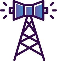 Radio Broadcast Vector Icon Design