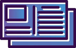Postcard Vector Icon Design