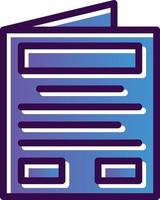 Magazine Vector Icon Design
