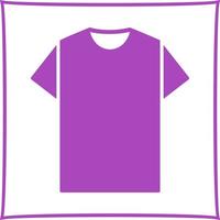 Plain T Shirt Vector Icon