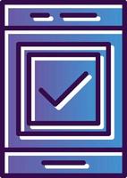 Checkbox Vector Icon Design