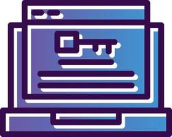 Keyword Density Vector Icon Design