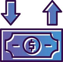 Cash Flow Vector Icon Design