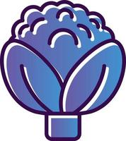 Cauliflower Vector Icon Design