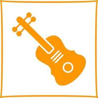 icono de vector de violín