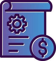 Budget Vector Icon Design