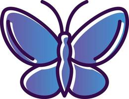 diseño de icono de vector de mariposa