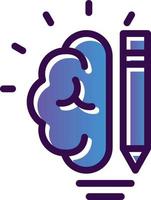 Creative Brain Vector Icon Design