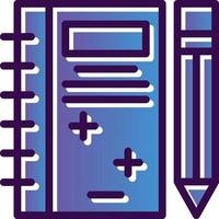 Notebook Vector Icon Design